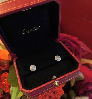 Cartier Solitaire Earrings